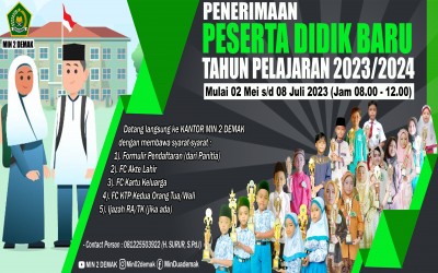 PPDB MIN 2 DEMAK